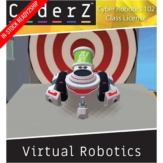 CoderZ Cyber Robotics 102 - Class License - STEMfinity