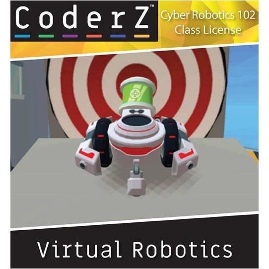 CoderZ Cyber Robotics 102 - Class License - STEMfinity