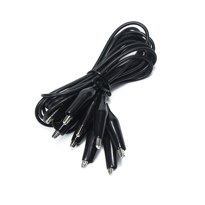 Connection Wire with Alligator Clips Black 24" - STEMfinity
