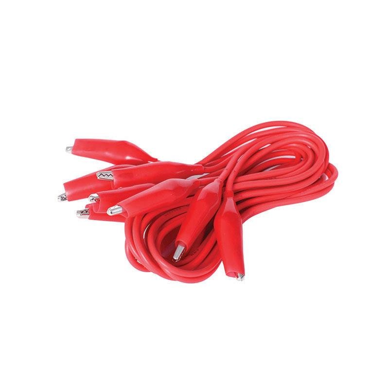 Connection Wire with Alligator Clips Red 12" - STEMfinity