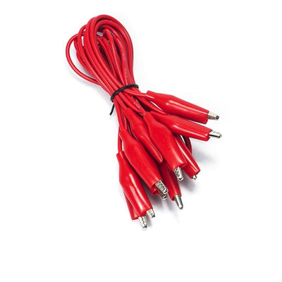 Connection Wire with Alligator Clips Red 24" - STEMfinity