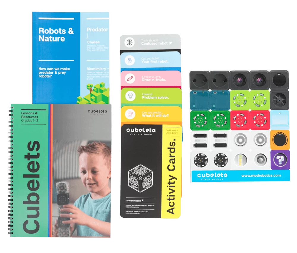 Cubelets Lesson Plan Bundle: Launchpad Edition, Grades 1-3