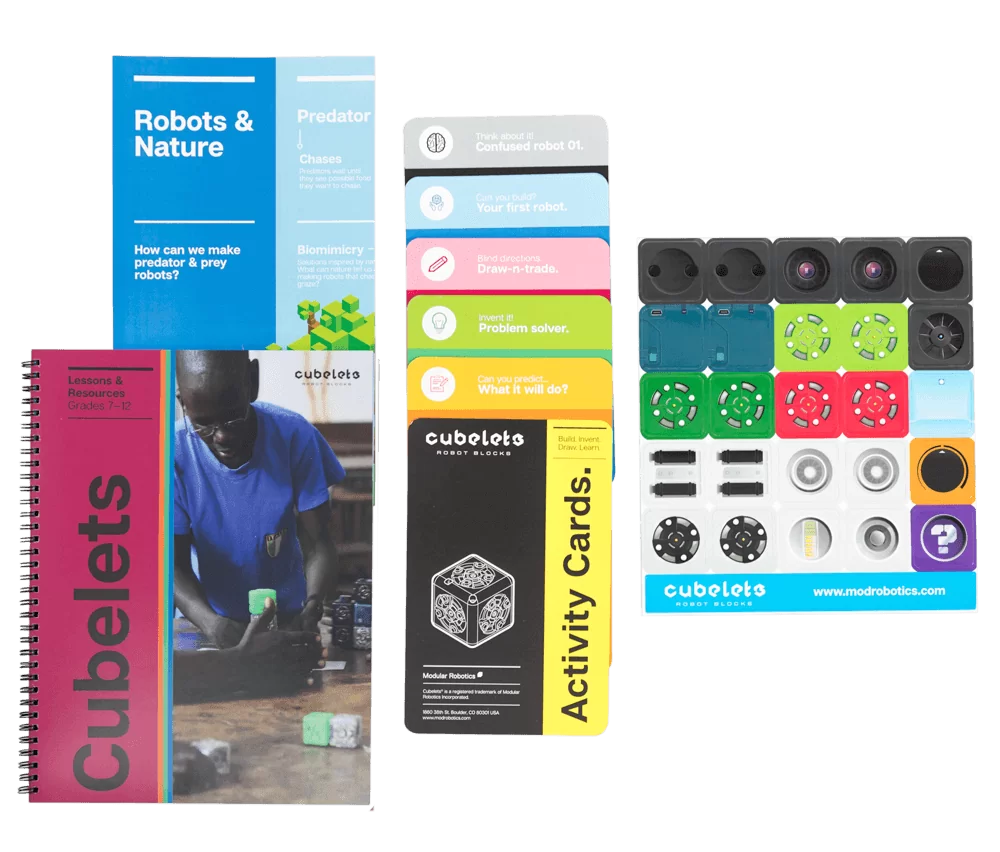 Cubelets Lesson Plan Bundle: Launchpad Edition, Grades 7-12