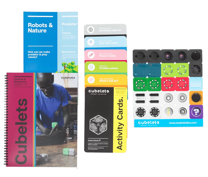 Cubelets Lesson Plan Bundle: Launchpad Edition, Grades 7-12