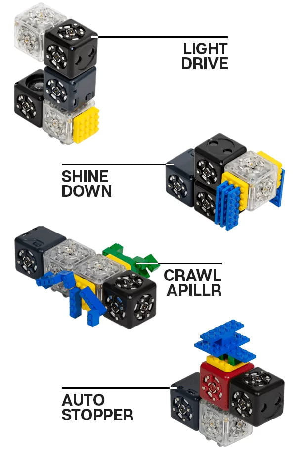 Cubelets Intrepid Inventors Pack - Modular Robotics - STEMfinity