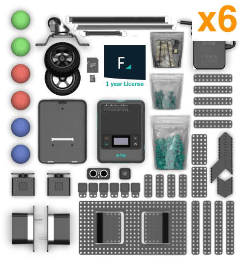 pi-top CS And Robotics Kit - 6 Sets - pi-top - STEMfinity