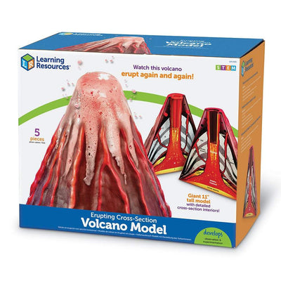 Erupting Cross-Section Volcano Model - STEMfinity