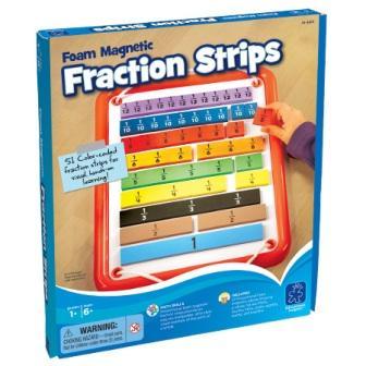 Foam Magnetic Fraction Strips - STEMfinity
