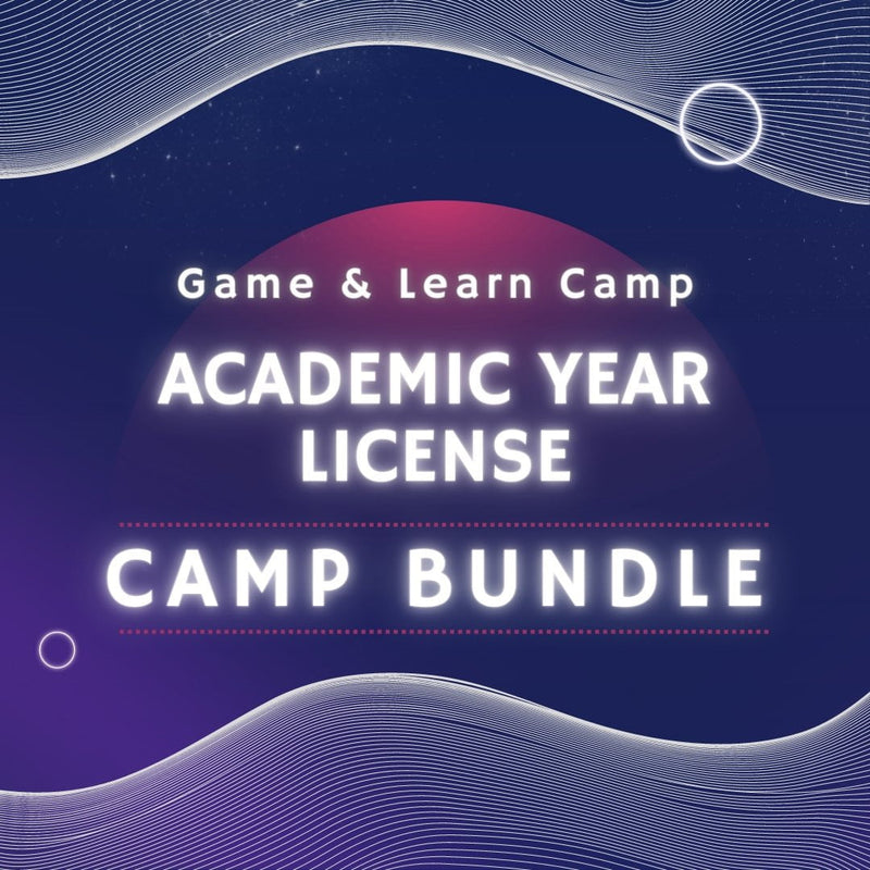 Game & Learn Camp Academic Year License - Camp Bundle - Mastery Coding - STEMfinity