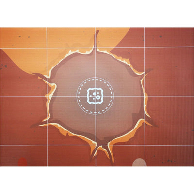 Geyer BrainStorm STEM Education Robotics Activity Mat: Mission to Mars, 80" x 44.75" - STEMfinity