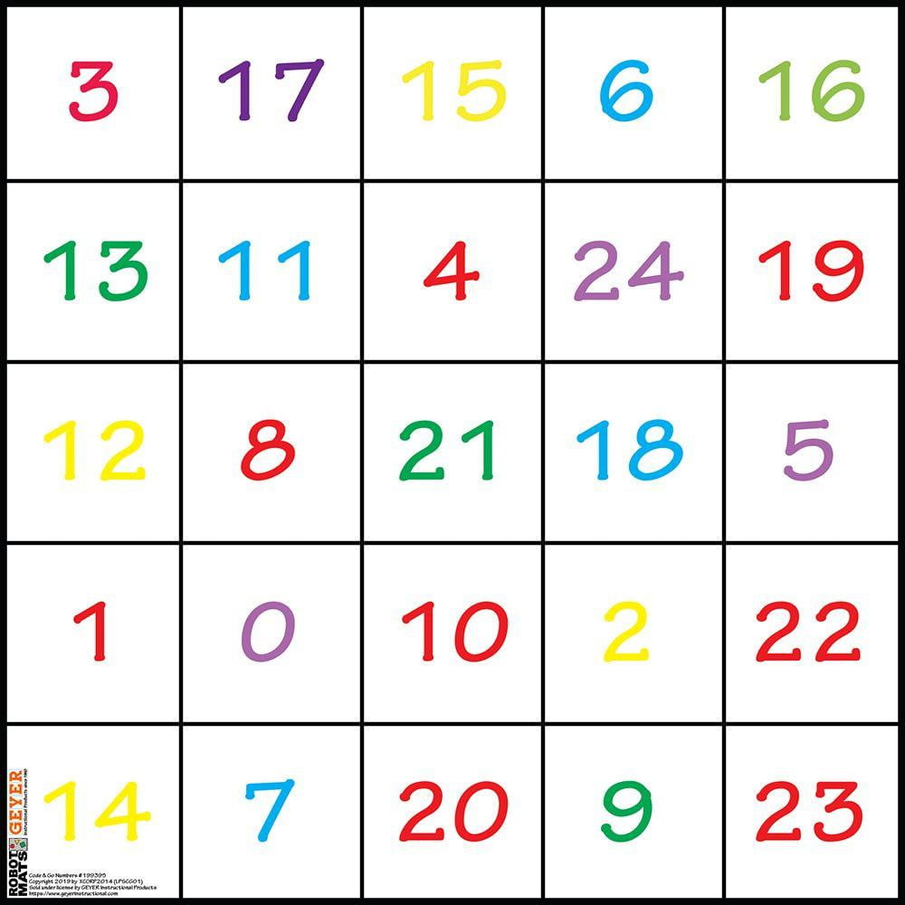 Geyer Code And Go 5 inch-Numbers - STEMfinity