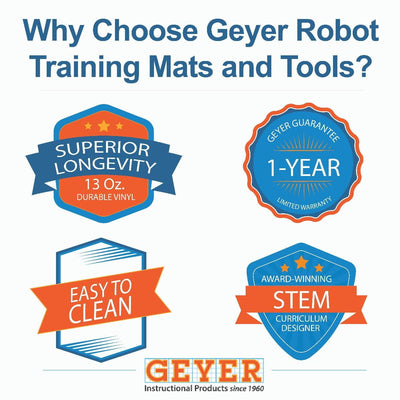 Geyer Code & Go Robot Mouse Mat - STEMfinity