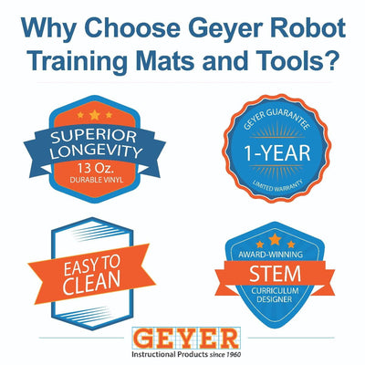 Geyer Robotics Challenge Mat "Water" FLL Size - STEMfinity
