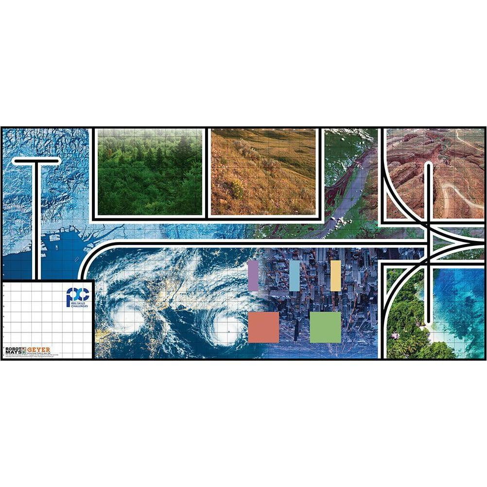 Geyer Robotics Challenge Mat "Water" FLL Size - STEMfinity