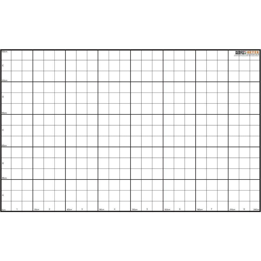 Geyer Wonder League Robotics Competition Grid Mat with 10x10 and Minor Grid - STEMfinity