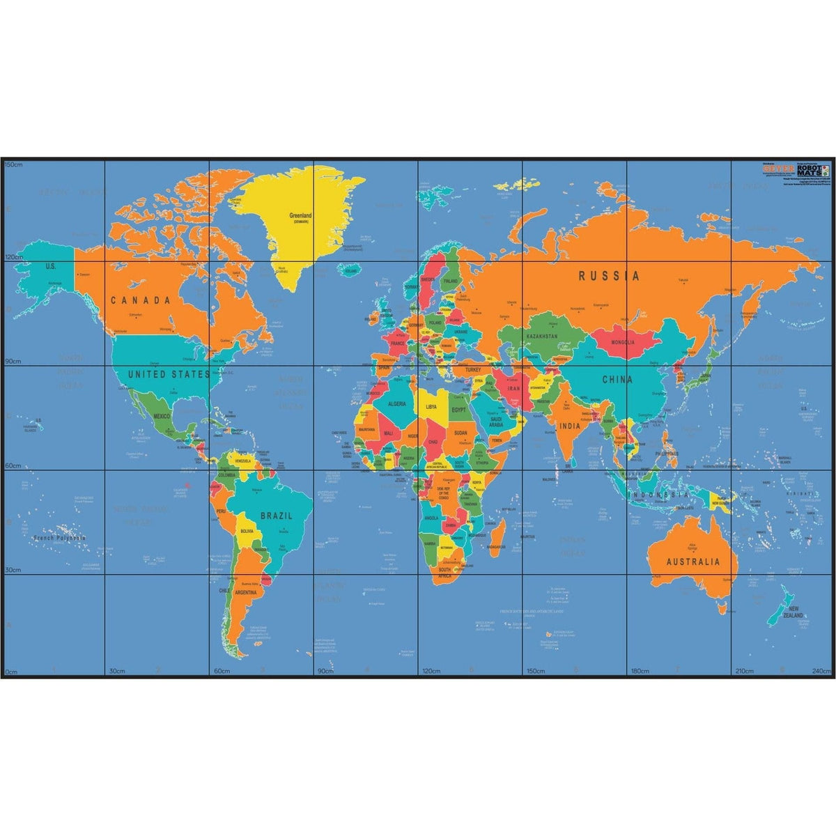 Geiger World Map Geyer Wonder Workshop World Map – STEMfinity