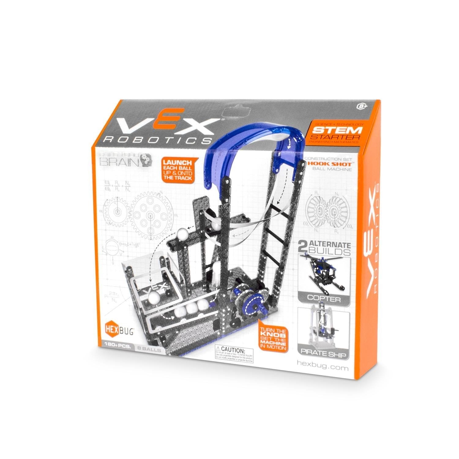 HEXBUG VEX Robotics Hook Shot Ball Machine - STEMfinity