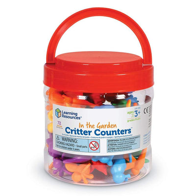 In the Garden Critter Counters™, Set of 72 - STEMfinity