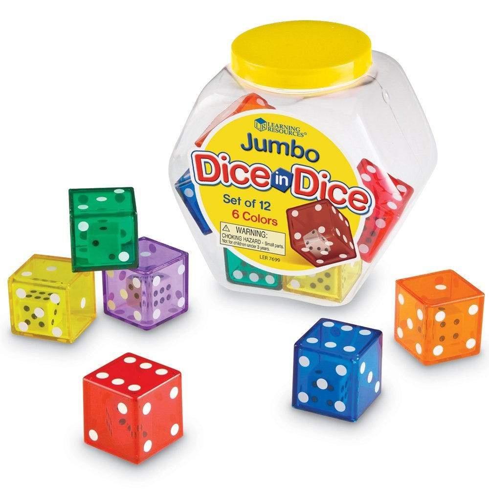 Jumbo Dice in Dice - STEMfinity