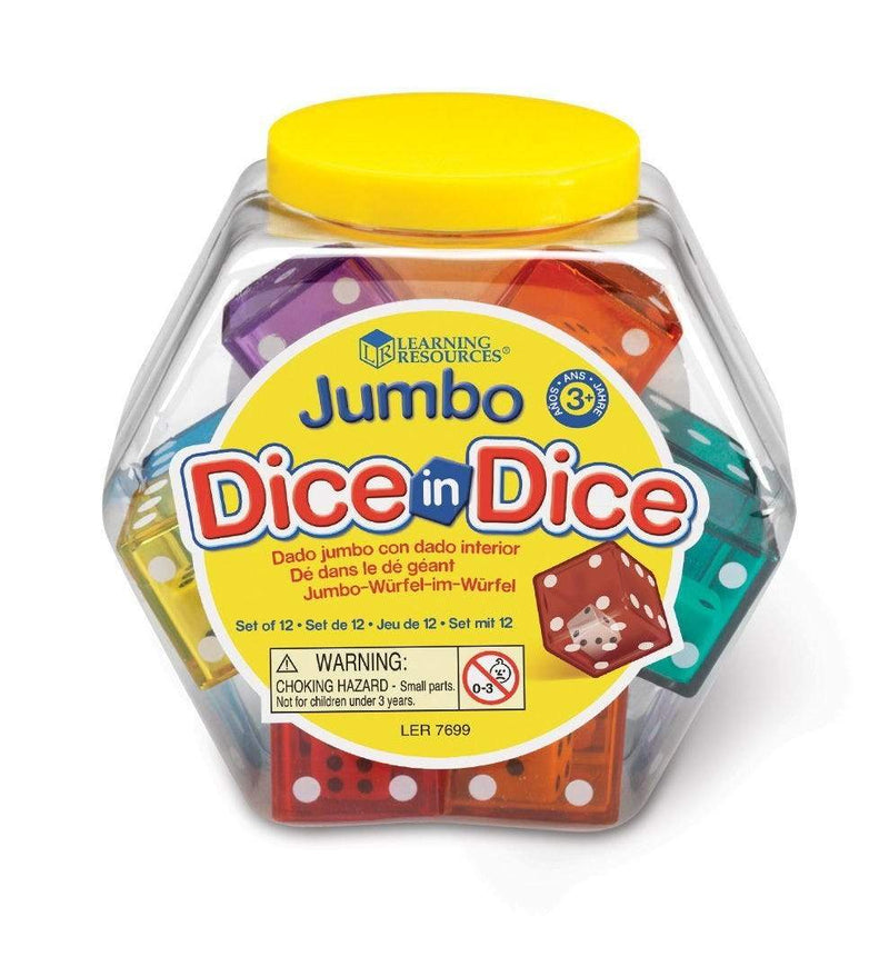 Jumbo Dice in Dice - STEMfinity