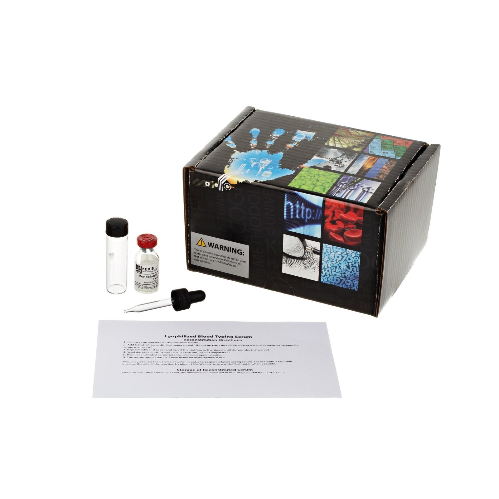 Kemtec Science: Anti-Rh, Anti-D Serum Lyophilized - STEMfinity