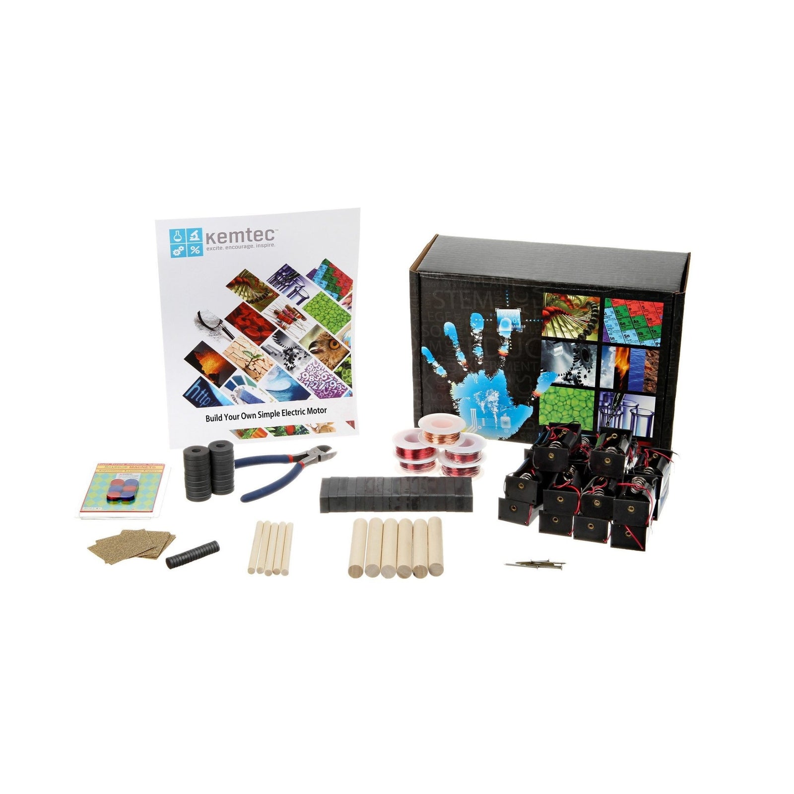 Kemtec Science: Build Your Own Simple Electric Motor - Classpack - STEMfinity