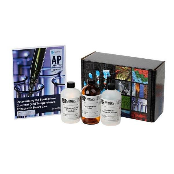 Kemtec Science: Determining the Equilibrium Constant (and Temperature Effect) with Beer Law - STEMfinity