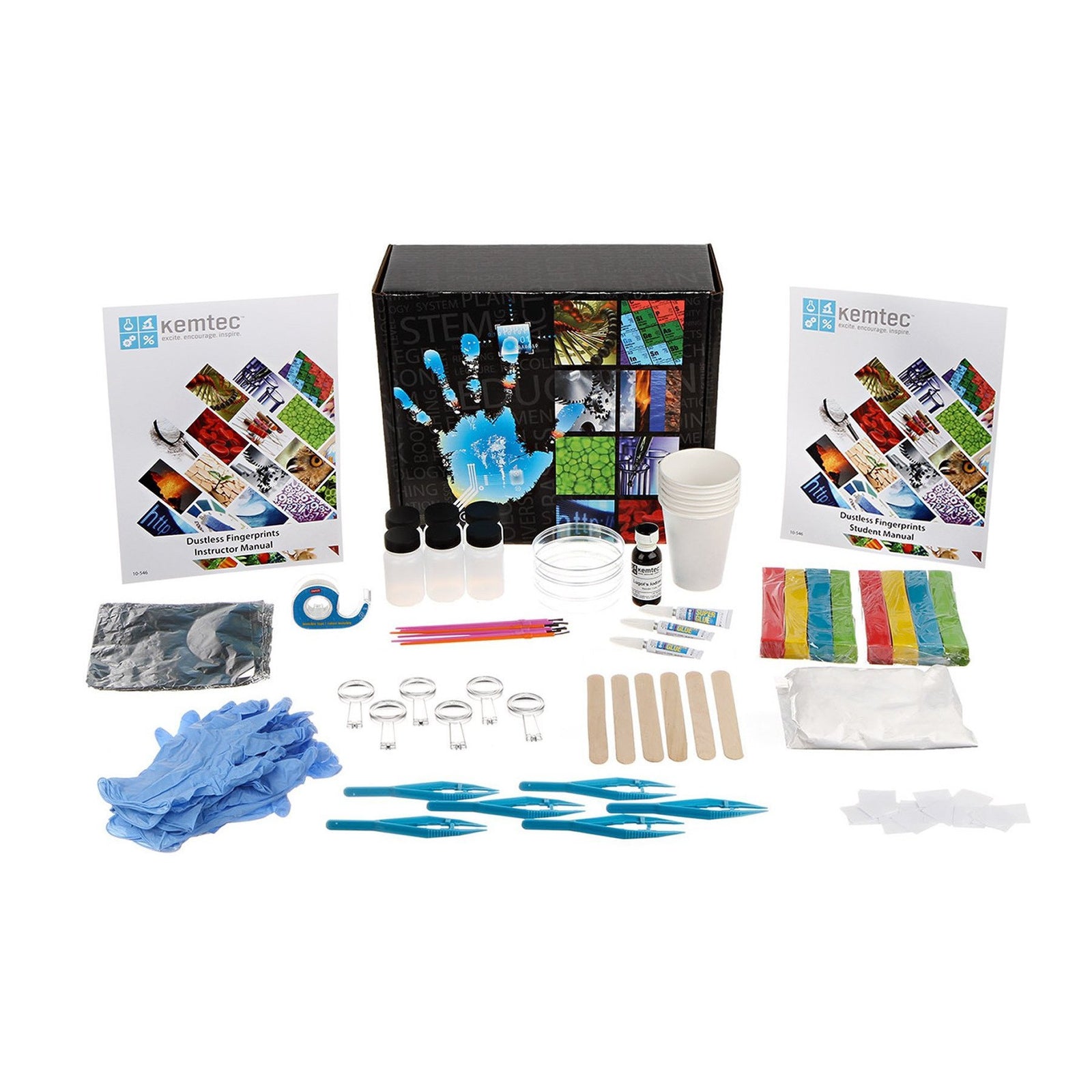 Kemtec Science: Dustless Fingerprints - STEMfinity