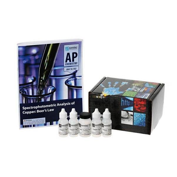 Kemtec Science: Spectrophotometric Analysis of Copper: Beer Law - STEMfinity