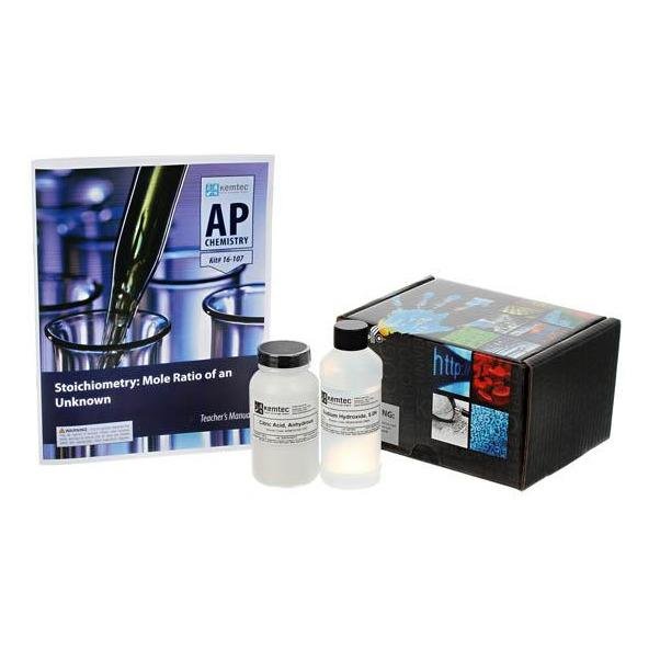 Kemtec Science: Stoichiometry - Mole Ratio of an Unknown - STEMfinity