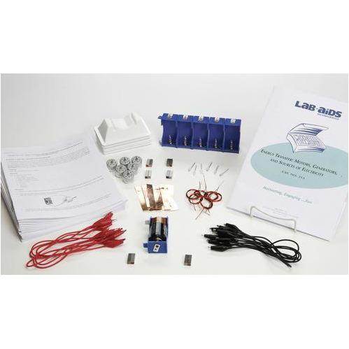 Lab-Aids: Energy Transfer - Motors, Generators and Sources of Electricity Kit - STEMfinity
