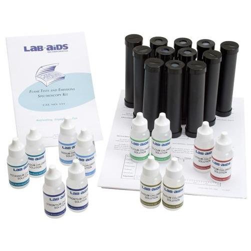 Lab-Aids: Flame Tests and Emission Spectroscopy Experiment Kit - STEMfinity