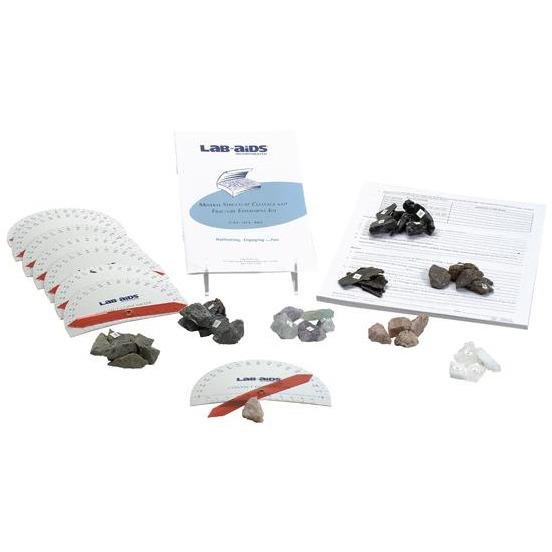 Lab-Aids: Mineral Structure - Cleavage and Fracture Experiment Kit - STEMfinity
