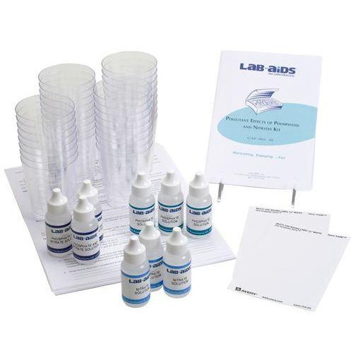 Lab-Aids: Pollutant Effects of Phosphates and Nitrates - Bilingual English-Spanish - STEMfinity