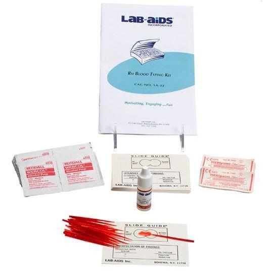 Lab-Aids: Rh Blood Typing Kit - STEMfinity