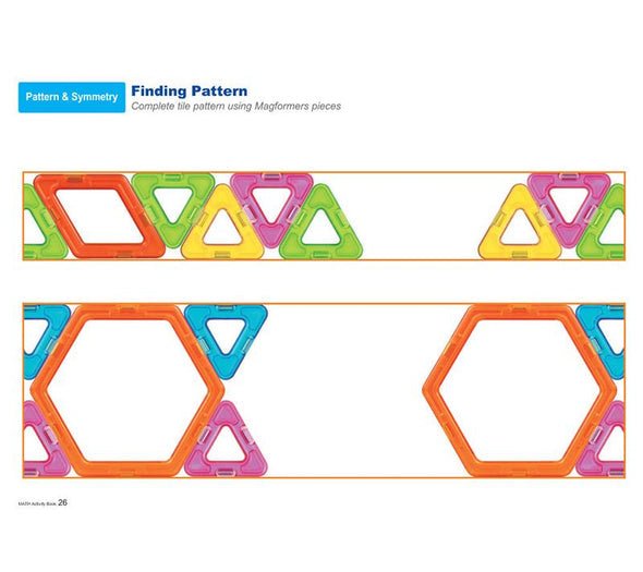 MAGFORMERS Math Activity Book - STEMfinity
