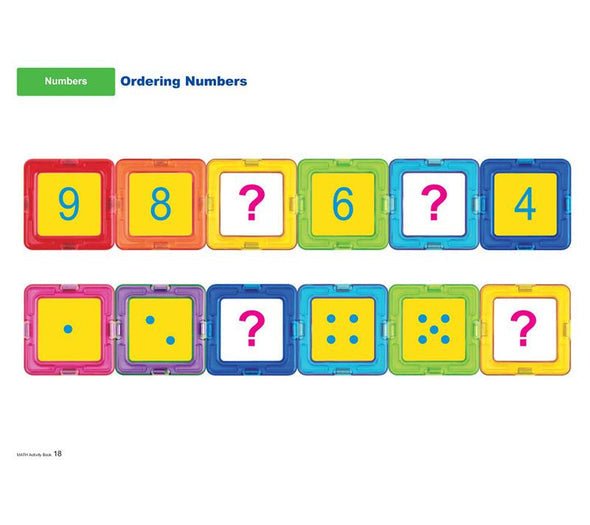 MAGFORMERS Math Activity Book - STEMfinity