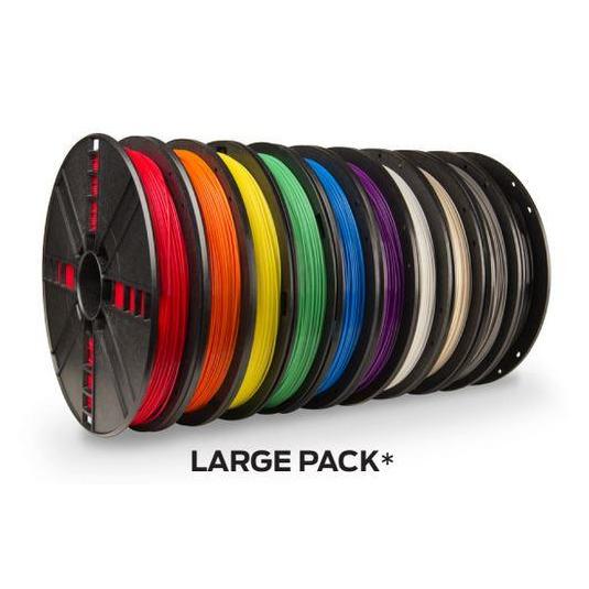 MakerBot PLA Filament: 10-Pack Large Spools - STEMfinity