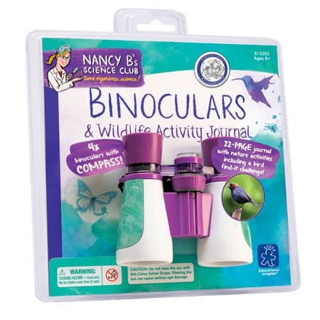 Nancy B’s Science Club® Binoculars and Wildlife Activity Journal - STEMfinity