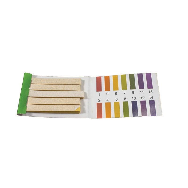 pH Paper Test Strips, 1-14, Pk-100, Book - STEMfinity