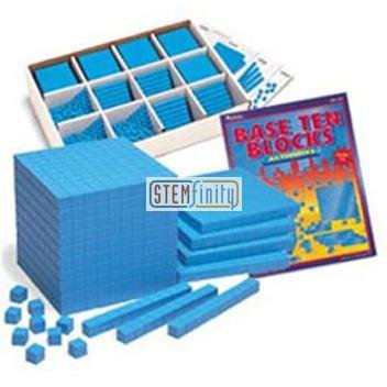 Plastic Base Ten Class Set, 600 Units - STEMfinity