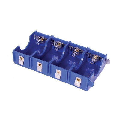Plastic D Cell Battery Holder, Pk-4 - STEMfinity