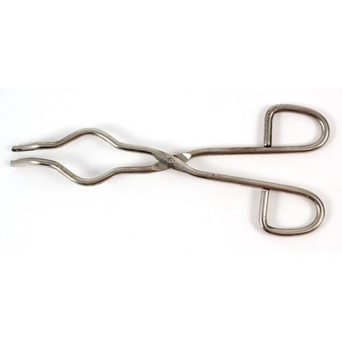 Plated Steel Crucible Tongs, 8" - STEMfinity