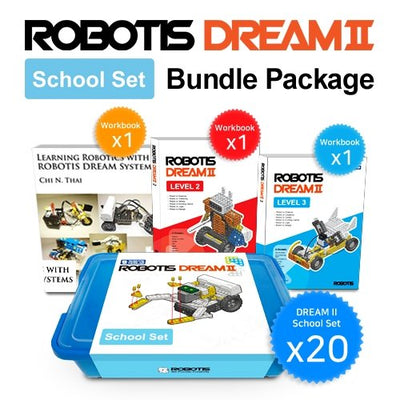 ROBOTIS DREAM II - School Set Bundle Package - STEMfinity