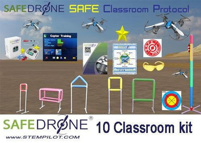 SafeDrone 10: Classroom Kit - STEMfinity