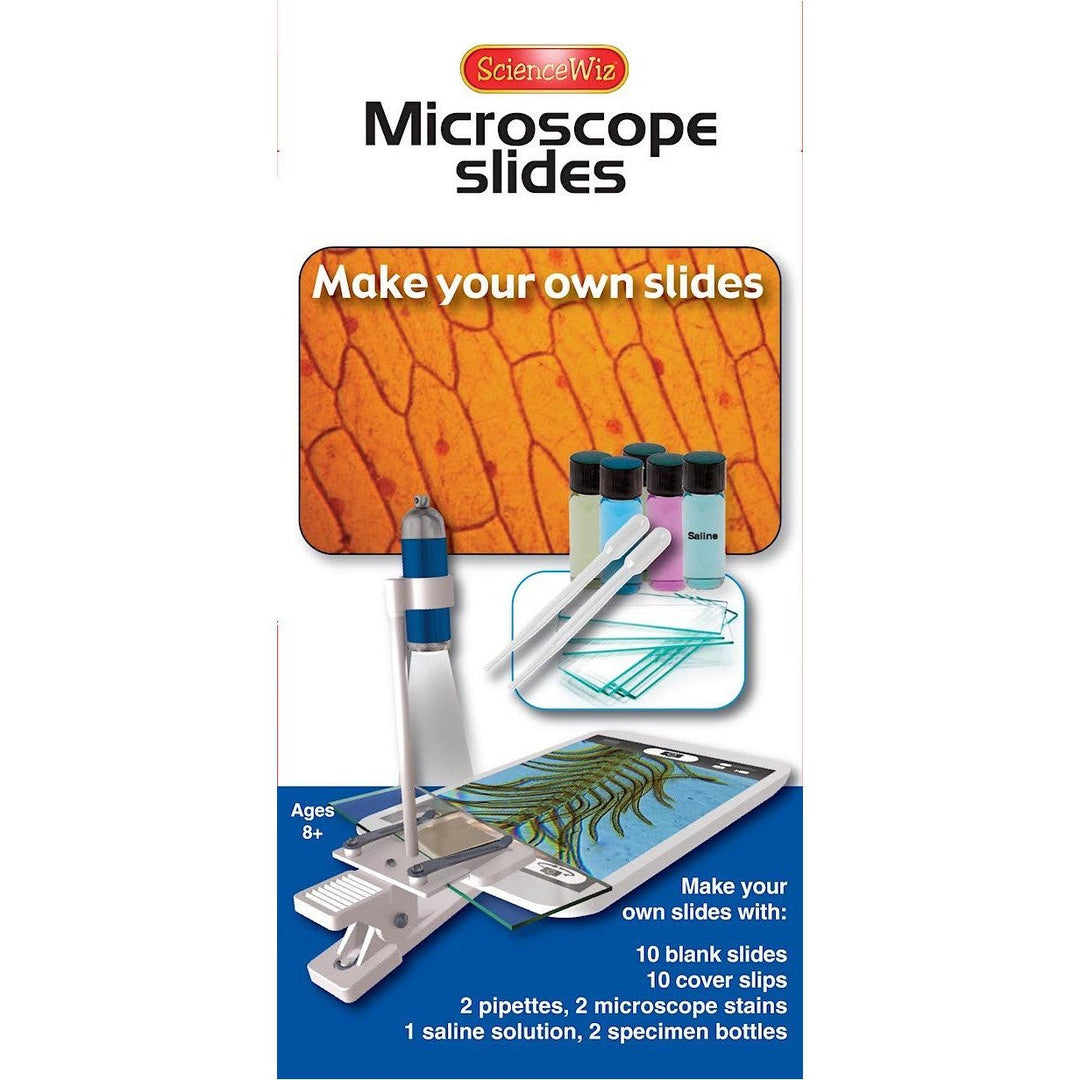 ScienceWiz Microscope Slides: Make Your Own Slides - STEMfinity