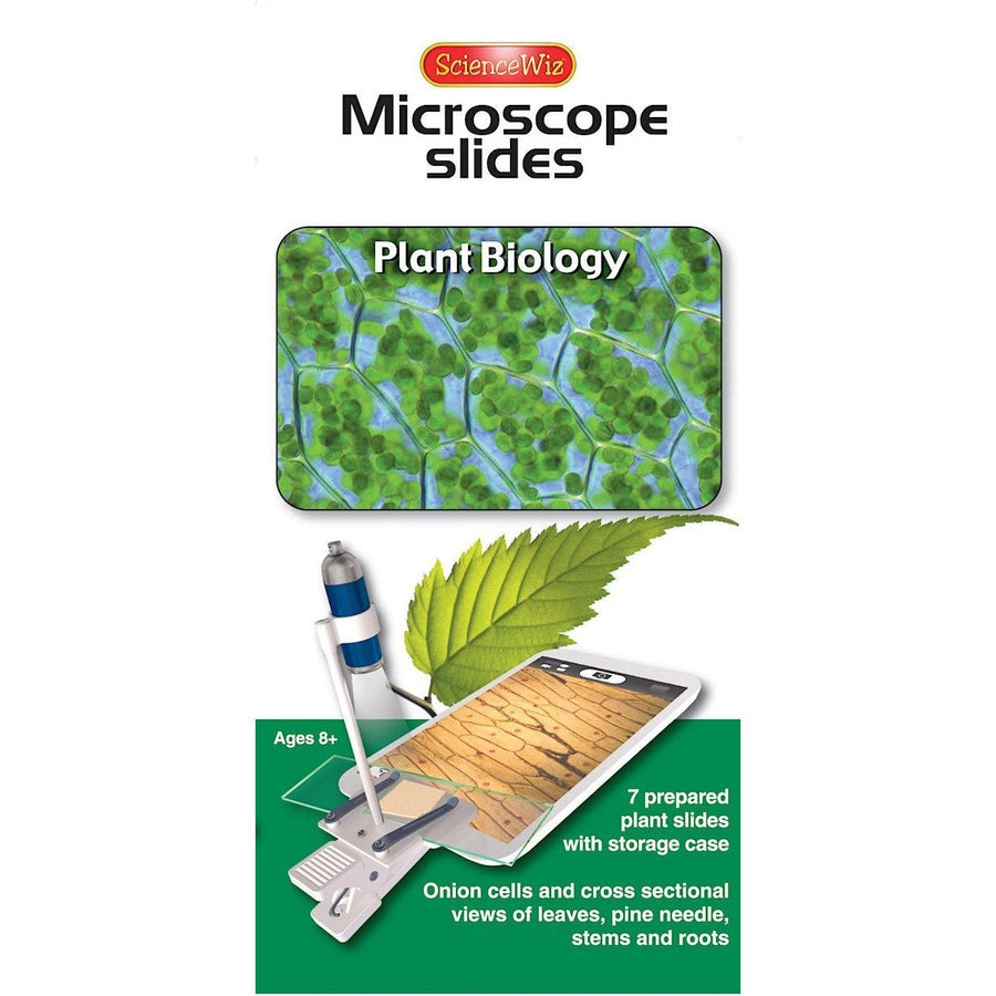ScienceWiz Microscope Slides: Plant Biology - STEMfinity
