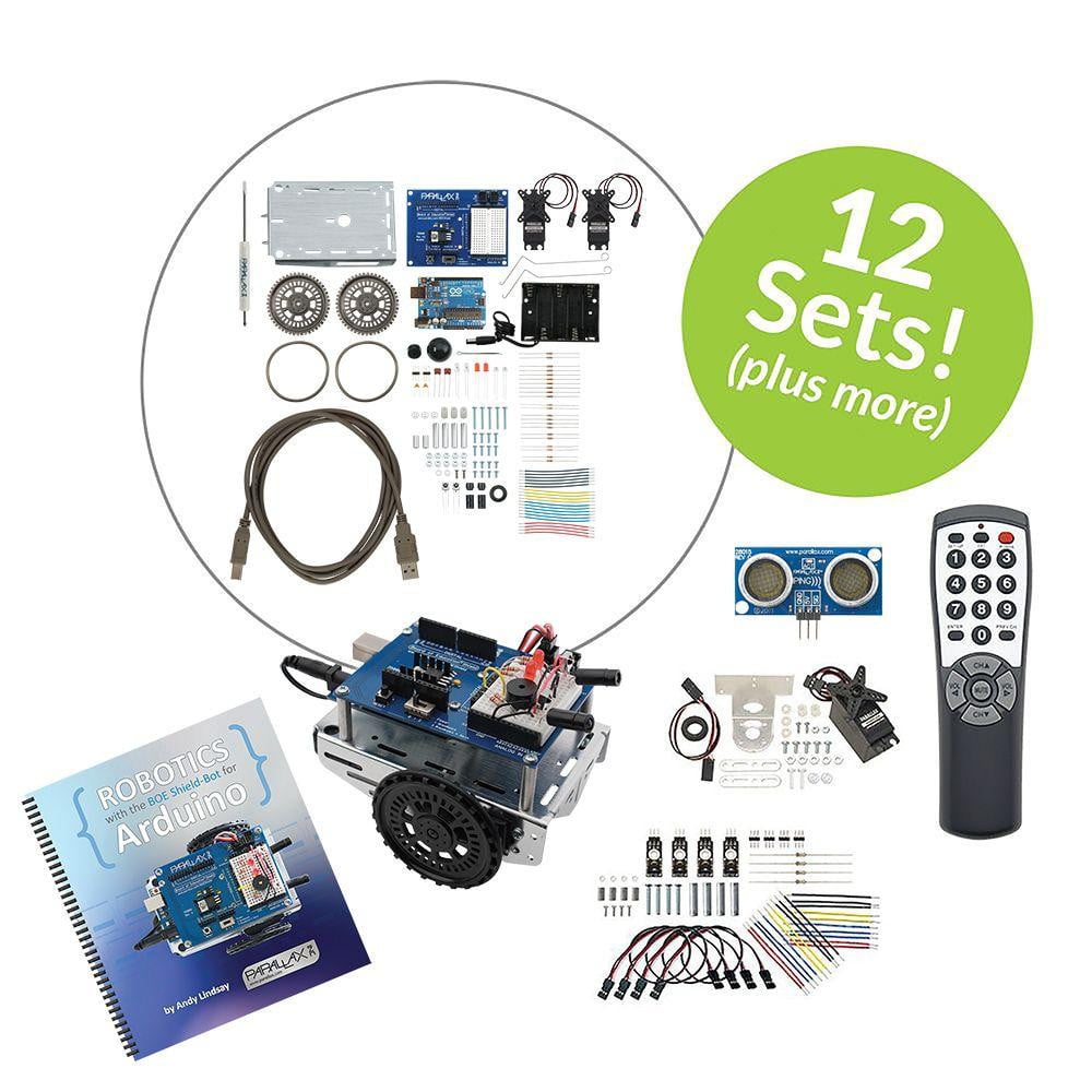 Shield-Bot with Arduino 12-pack Plus - Classroom Pack - STEMfinity