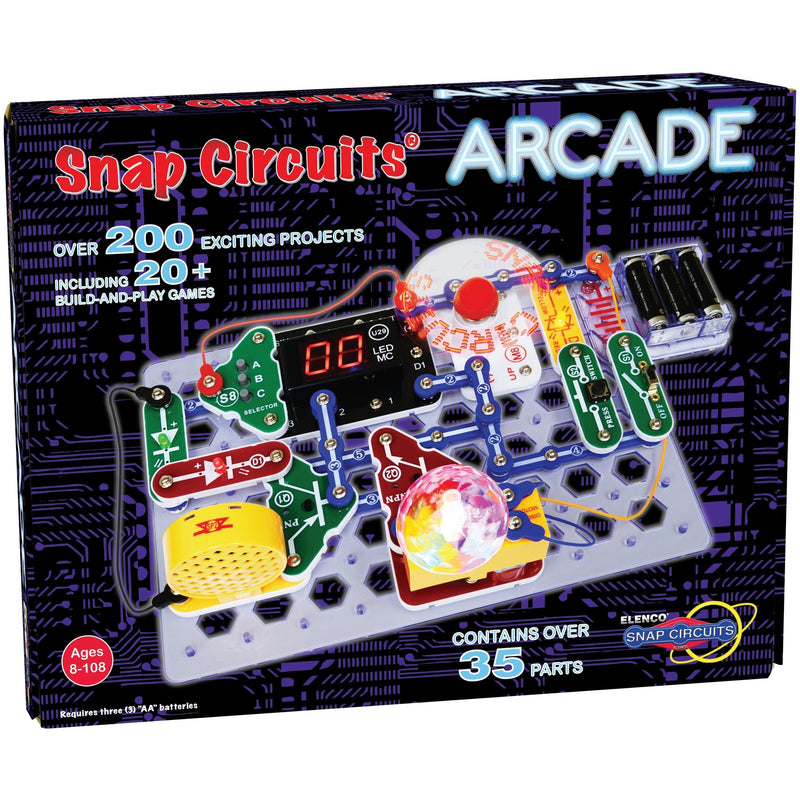 Snap Circuits Arcade, Elenco
