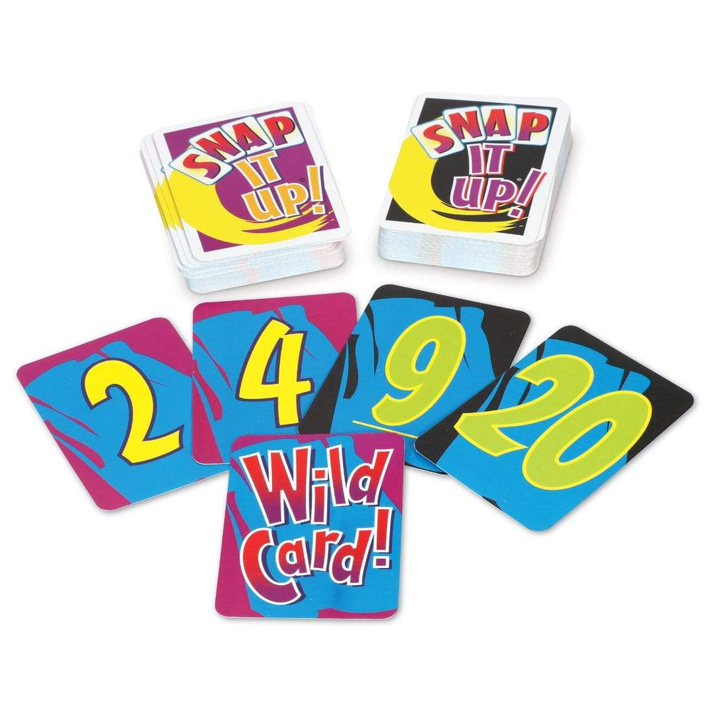 Snap It Up!® Addition & Subtraction Card Game - STEMfinity
